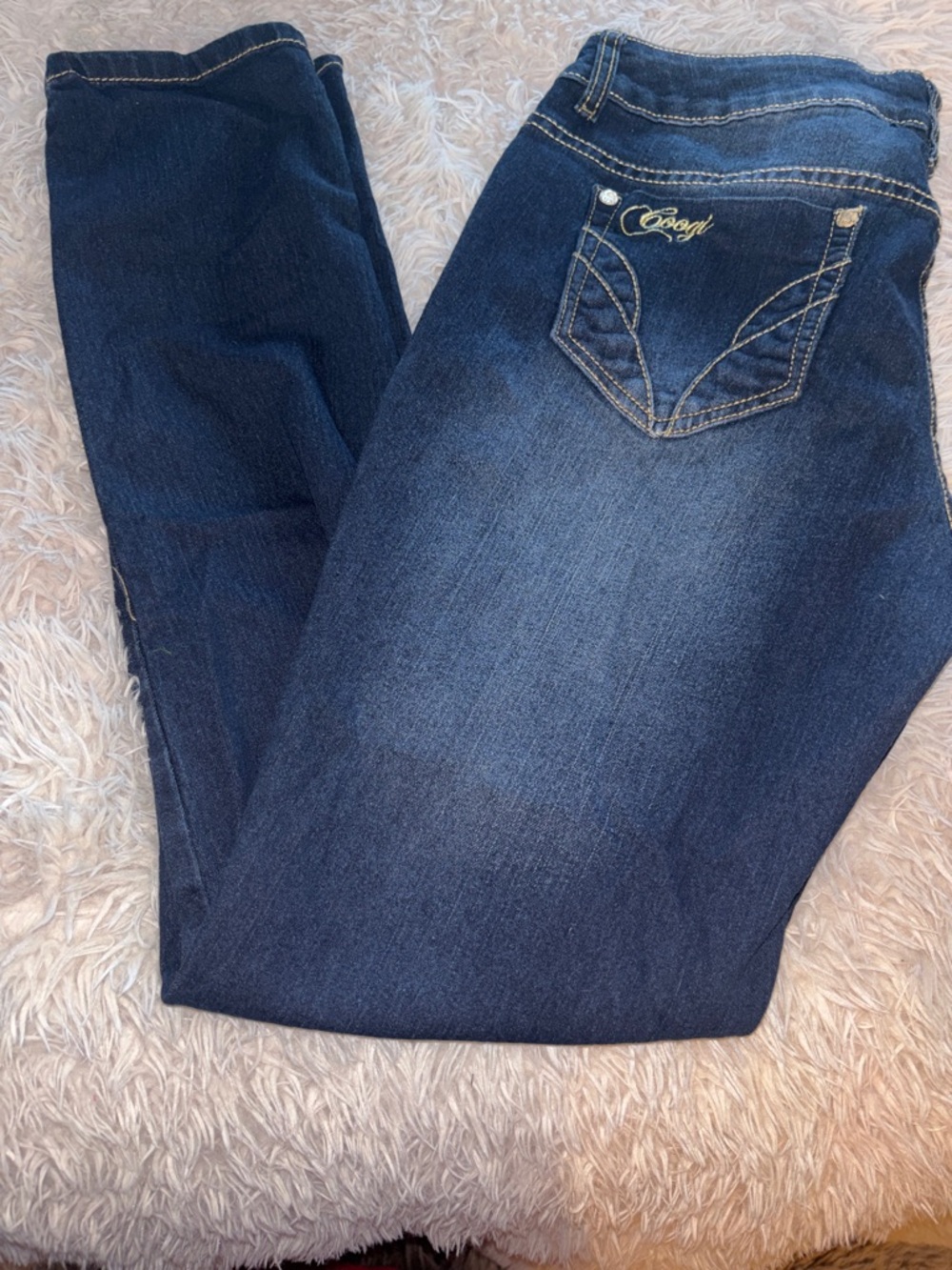 COOGI Dark Blue Skinny Women's Jeans